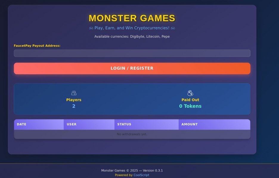 Monster Games