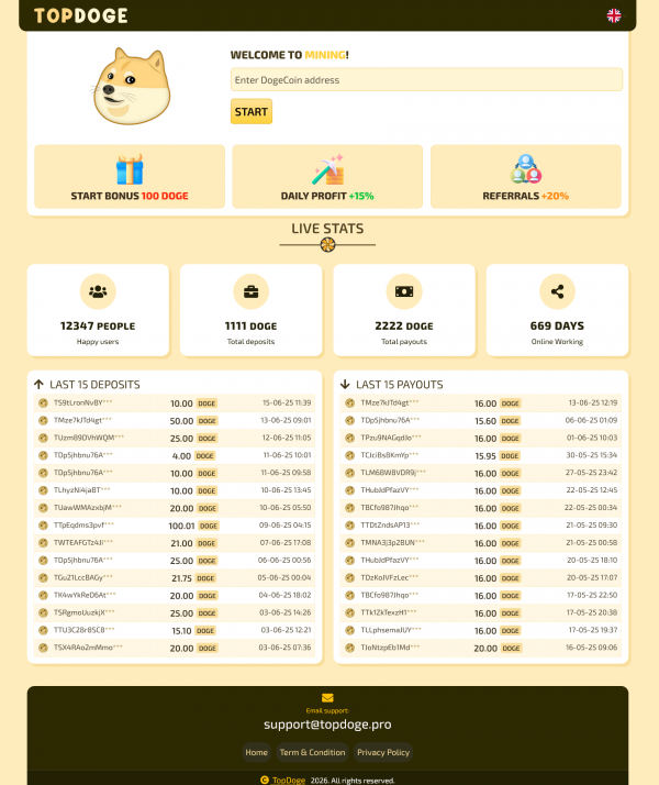 TopDoge Mining